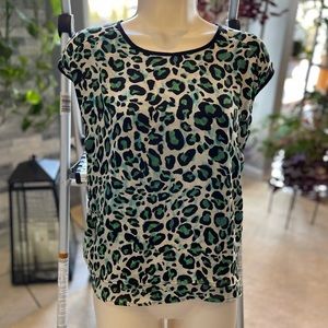 CAbi leopard blouse